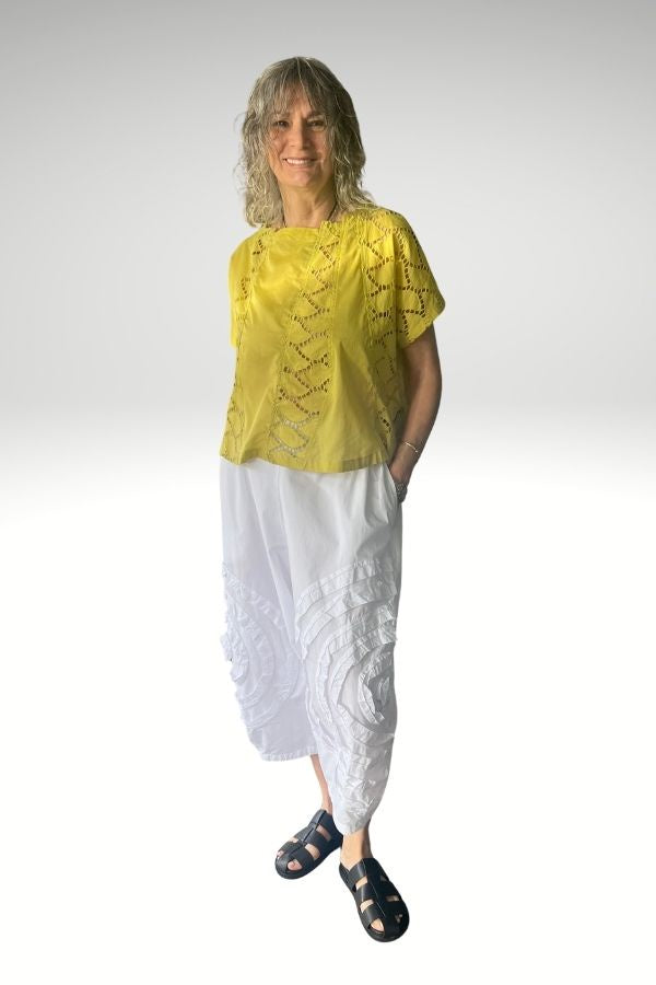 Circles Pant White