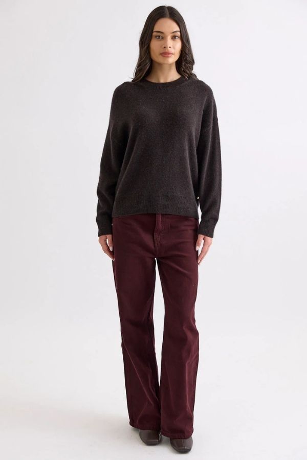 Hunter Crew Knit Earth