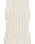 Amelia SL Knit Top White Sand