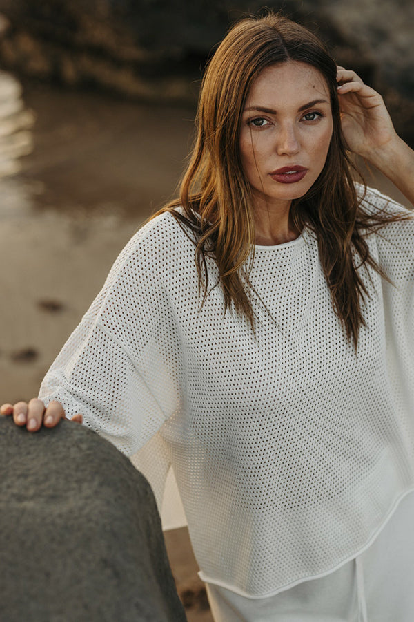 Nautilus S/S Top Milk