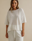 Nautilus S/S Top Milk