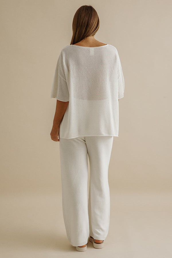 Nautilus S/S Top Milk