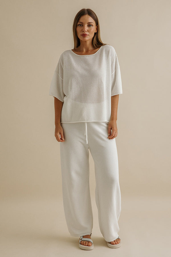 Nautilus S/S Top Milk