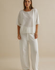 Nautilus S/S Top Milk