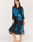 Poppy Shirt Dress Blue