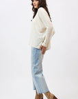 Boyfriend Crew Knit Cloud