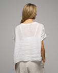 Gauze Tee White