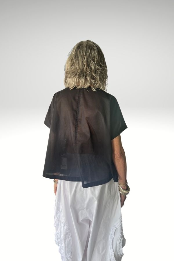 Trellis Top Black