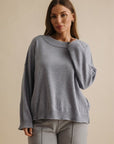 Elevate Crew Pullover Ocean