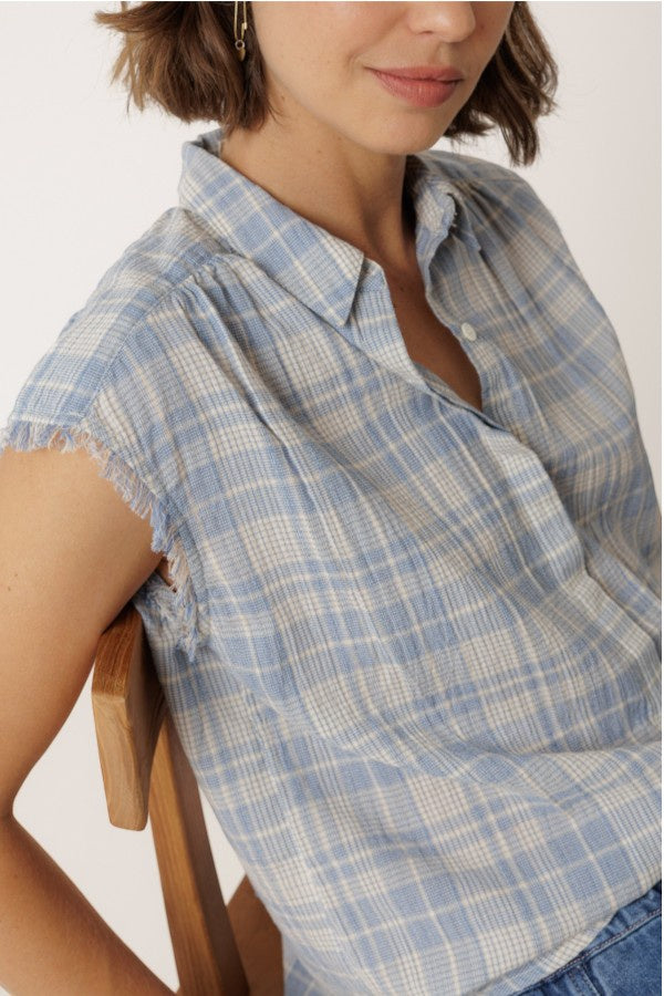 Frayed Cotton Shirt