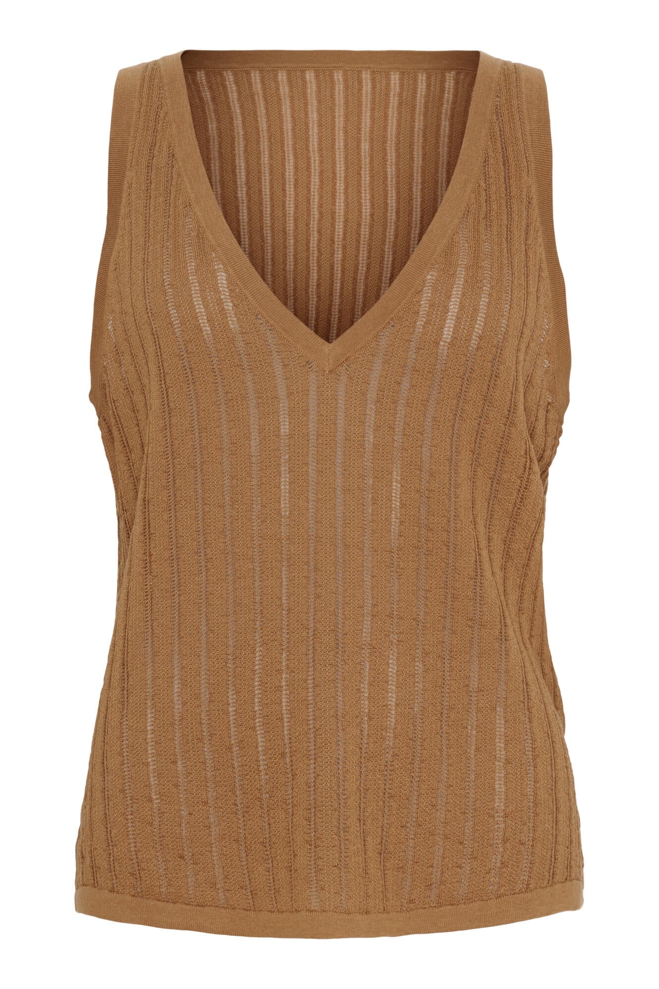Amelia SL Knit Top Hazelnut