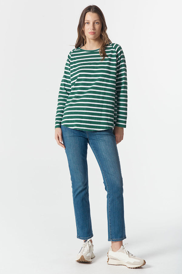 Hero Stripe Raglan Tee