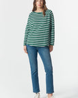 Hero Stripe Raglan Tee