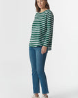 Hero Stripe Raglan Tee