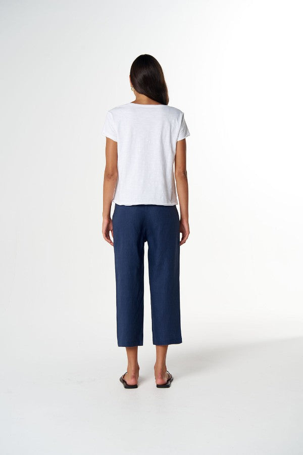Front Split SS Tee