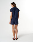 Chill Cotton Cap Sleeve Shirt