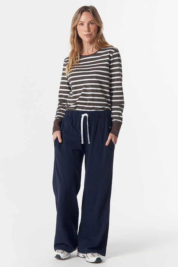 Wide Leg Track Pant