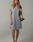 Stripe Raglan Dress