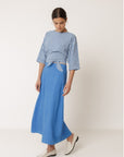 Long Linen Skirt