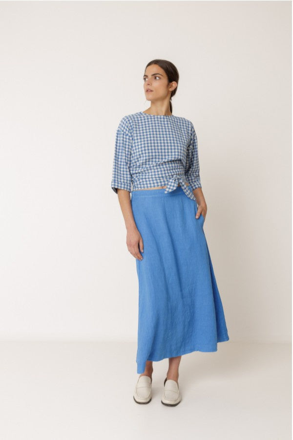 Long Linen Skirt