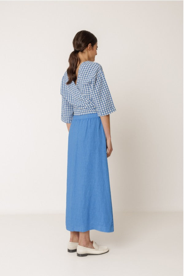 Long Linen Skirt
