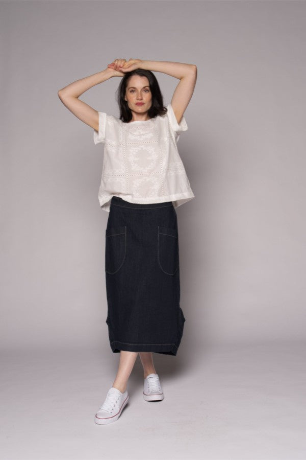 Polly Embroidered Top