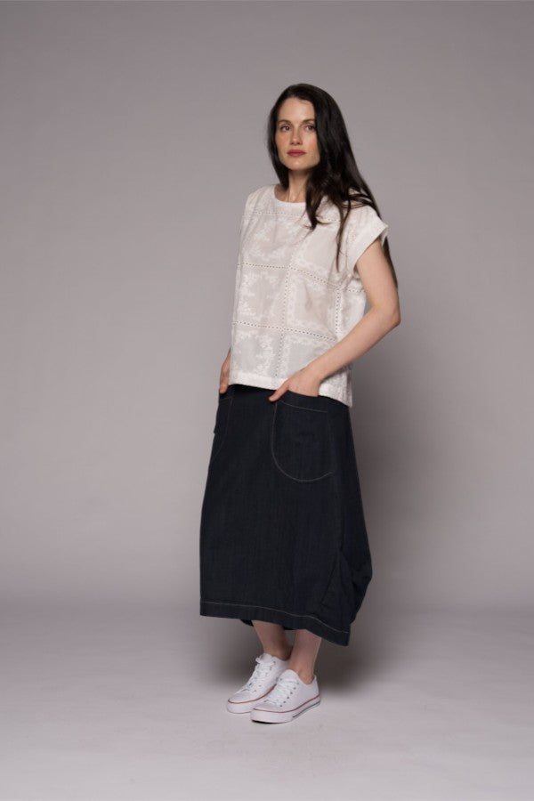 Polly Embroidered Top