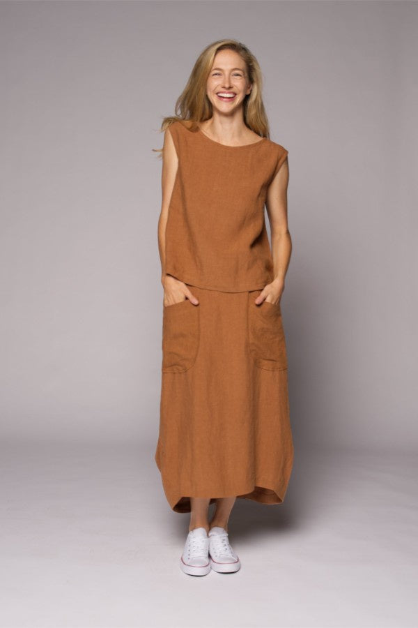 Singlet Top Tobacco