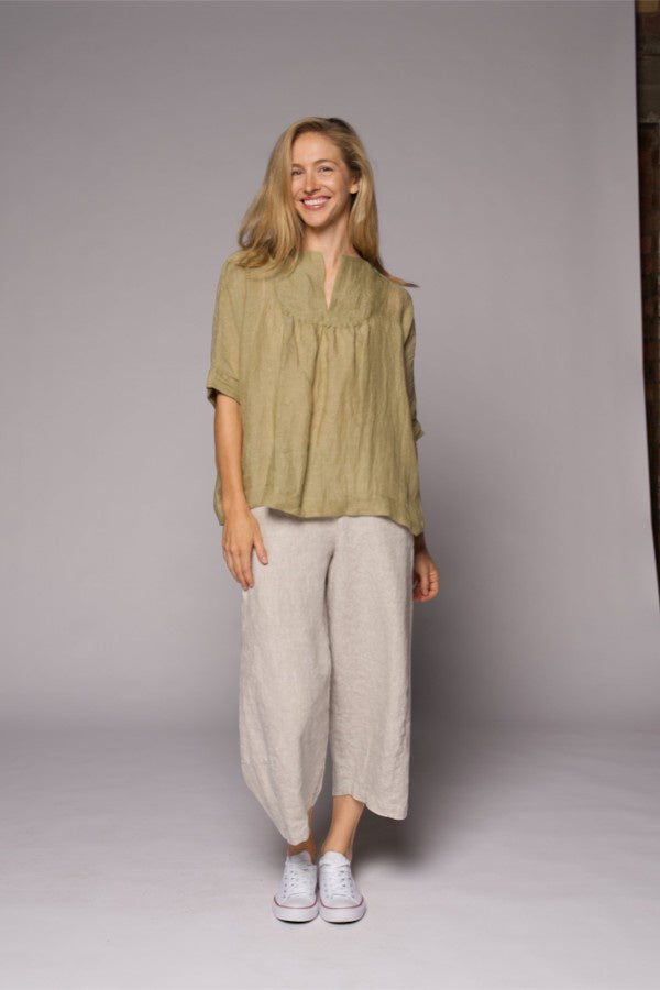 Sable Linen Pant Natural