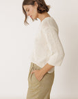 Organic Cotton Boucle Knit