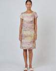 Scoop Neck Dress Jardin