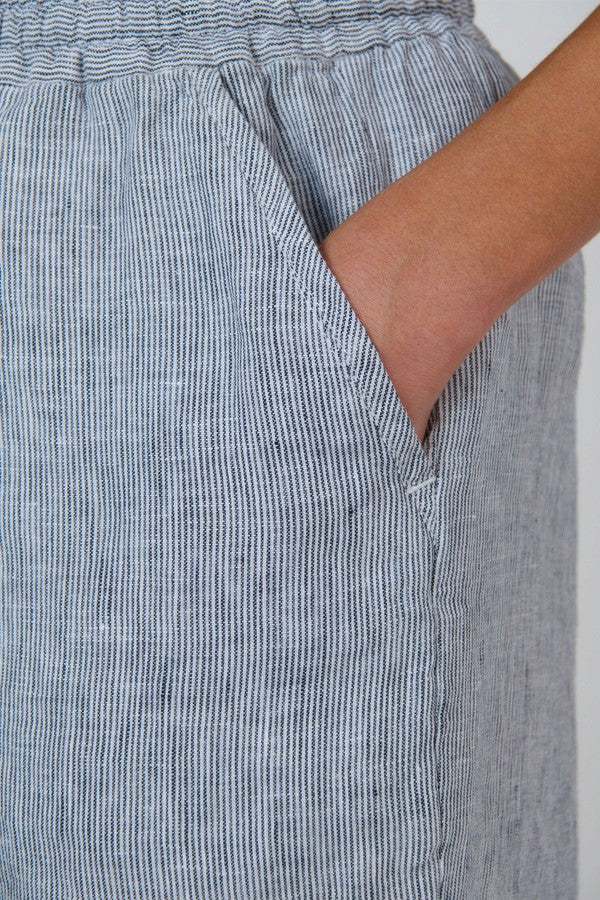 Long Linen Short Sliver