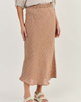 Linen Skirt Brick