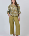 Bamboo Flat Front Pant