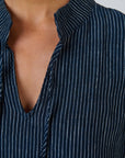 Tie Neck S/L Top Streamlined