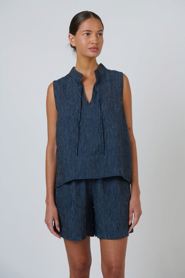Tie Waist Short Streamlined
