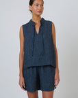 Tie Waist Short Streamlined