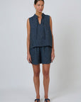 Tie Waist Short Streamlined