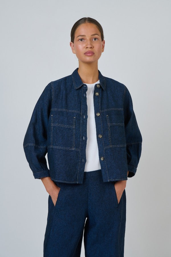 Pocket Detail Jacket Eclipse