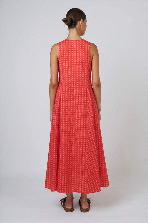 V Neck S/L Dress Cannage