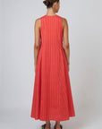 V Neck S/L Dress Cannage