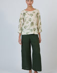 Linen Pant - Myrtle