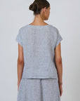 Scoop Neck Top Sliver