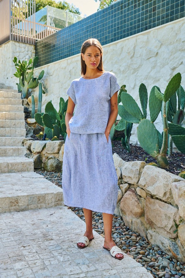 Scoop Neck Top Sliver