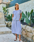 Scoop Neck Top Sliver