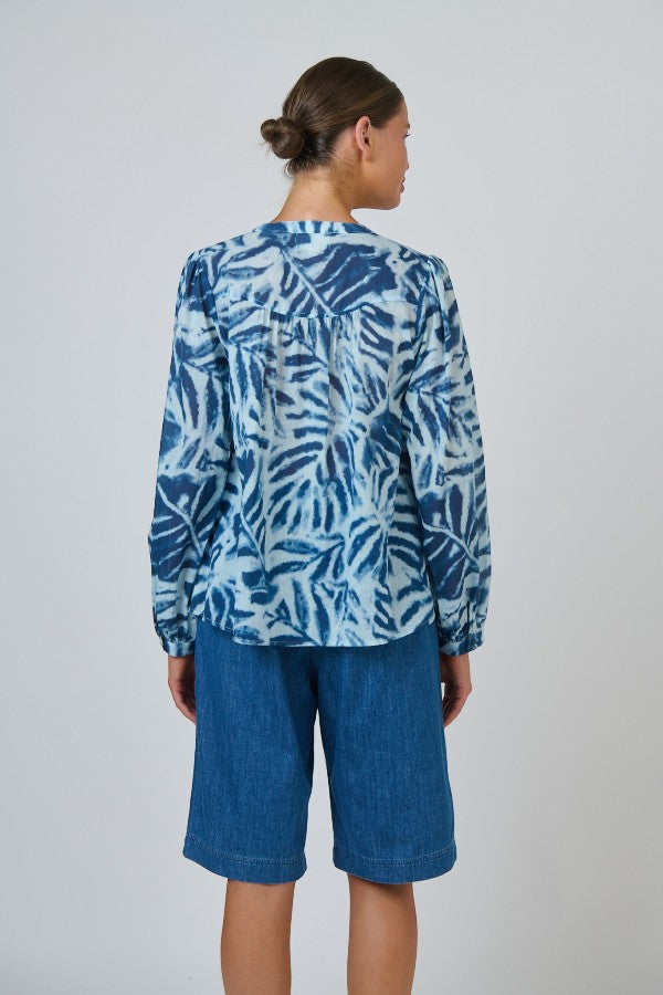 Gather Detail Shirt Palmier