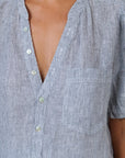 Gather Sleeve Top Sliver