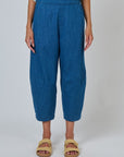 Tulip Cropped Denim Pant Chambray
