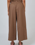 Cropped Wide Pant Cookie