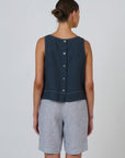 Long Linen Short Sliver